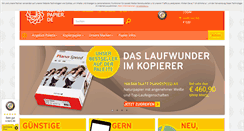 Desktop Screenshot of kopierpapier.de