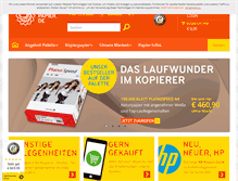 Tablet Screenshot of kopierpapier.de